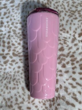 Starbucks Pink Siren Scales Tumbler